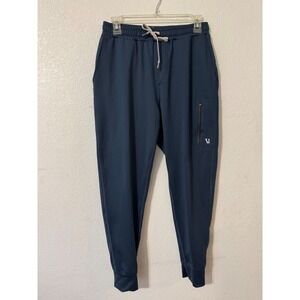 Vuori Mens Jogger Pants Small Navy Blue Athletic Training Workout Lounge